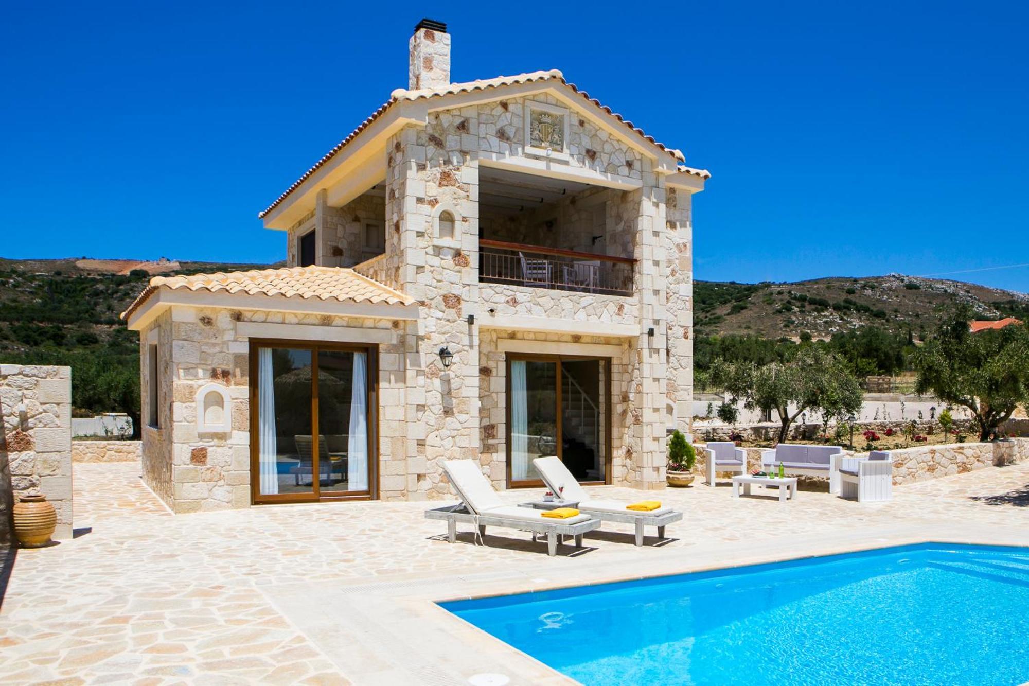 Villa Ydria Chavriáta Esterno foto