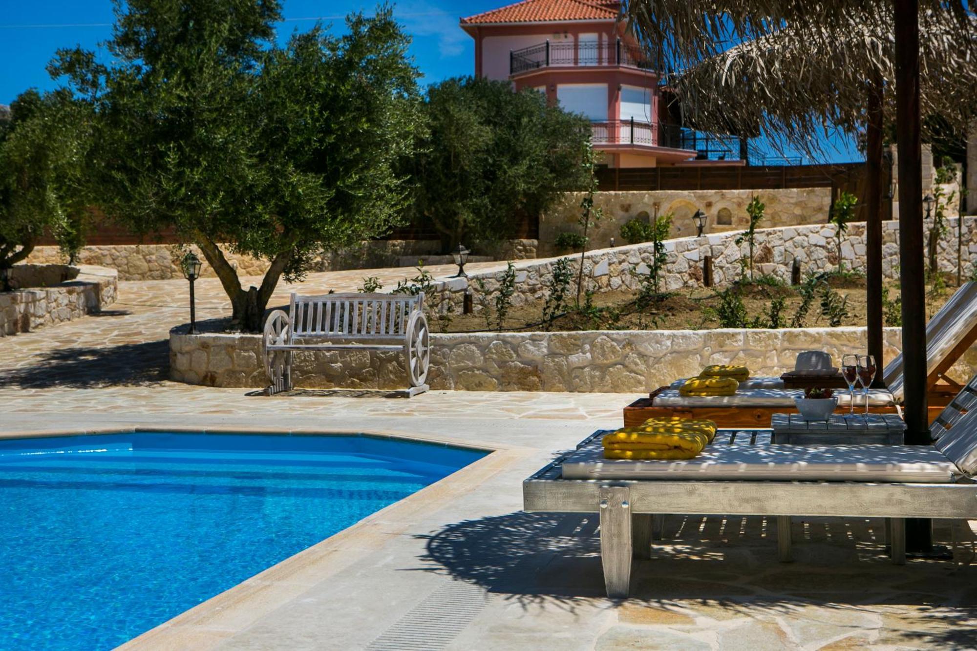 Villa Ydria Chavriáta Esterno foto