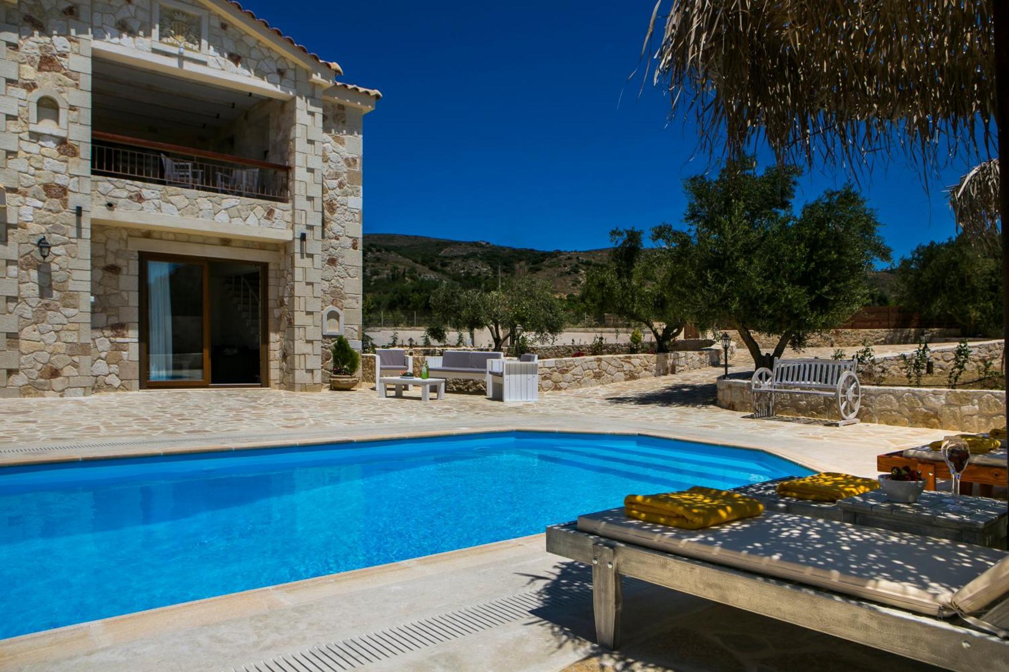 Villa Ydria Chavriáta Esterno foto