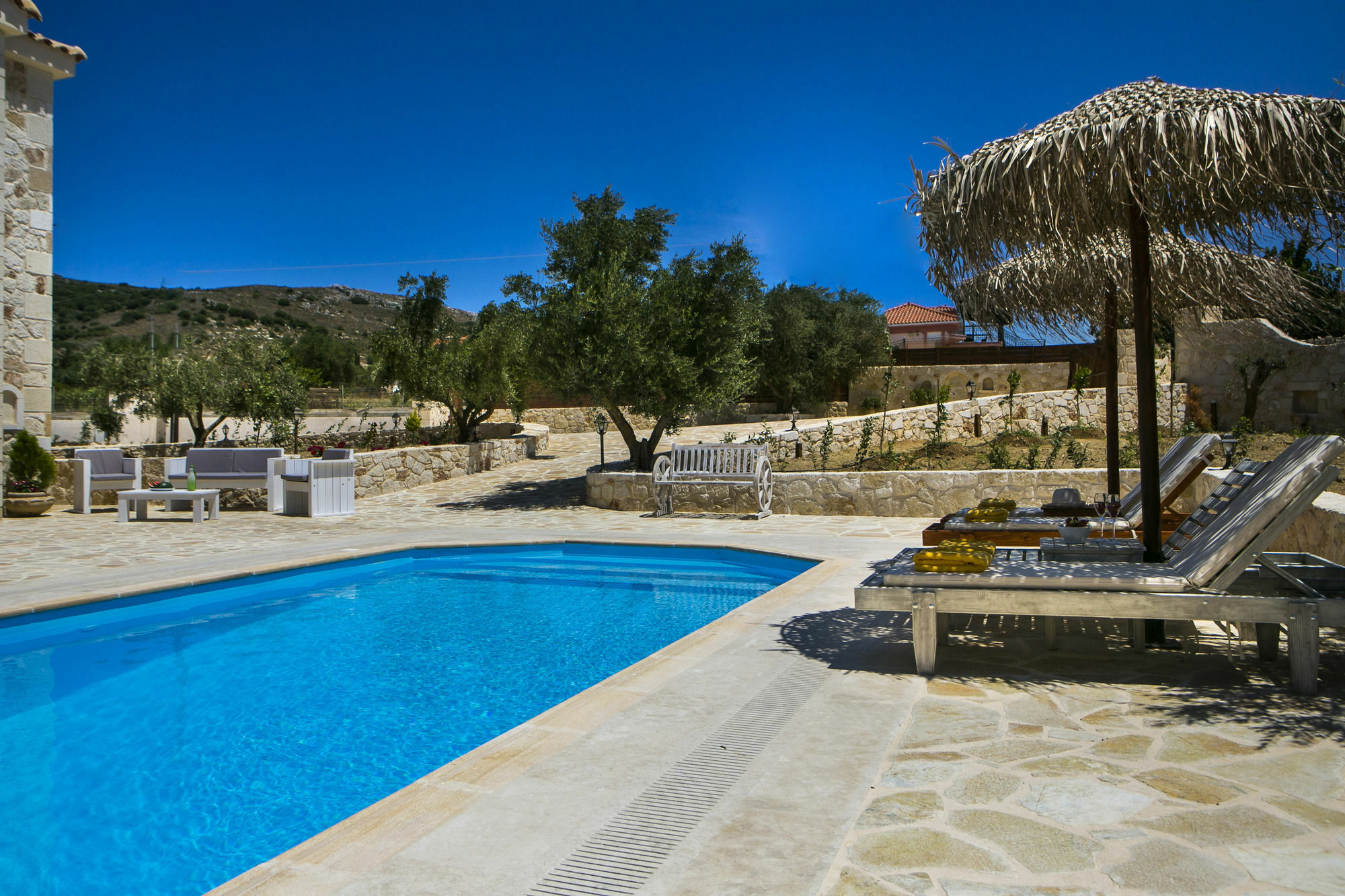 Villa Ydria Chavriáta Esterno foto
